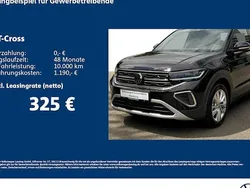 Schwarz Neu 2025 VW T-Cross Life SUV | 32.896 € (Teuer)
