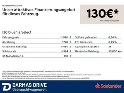 Weiss Gebraucht 2022 Hyundai i20 Select | 13.990 € (Guter Preis)