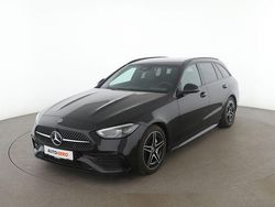 Schwarz Gebraucht 2023 Mercedes C180 AMG line Kombi | 38.080 € (Teuer)