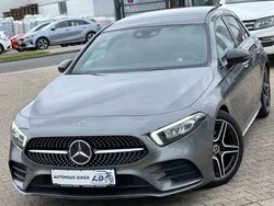 Grau Gebraucht 2021 Mercedes A180 AMG line Limousine | 26.900 € (Fairer Preis)