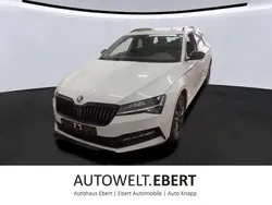 Moonweiss Gebraucht 2022 Skoda Superb SportLine Kombi | 36.890 € (Teuer)