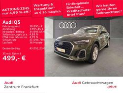 Distriktgrün metallic Gebraucht 2022 Audi Q5 S-Line SUV | 38.890 € (Fairer Preis)