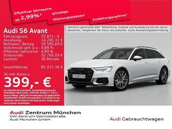 Gletscherweiß metallic Gebraucht 2024 Audi S6 Ambiente Kombi | 68.982 € (Guter Preis)