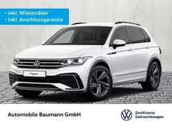 Weiß Gebraucht 2023 VW Tiguan R-line SUV | 38.790 € (Guter Preis)