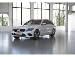 Weiss unilack polarweiß Gebraucht 2021 Mercedes C300e Avantgarde Kombi | 24.880 € (Fairer Preis)