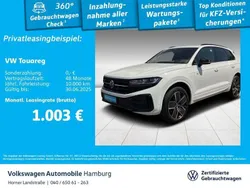 Pure white Gebraucht 2023 VW Touareg R-line SUV | 76.990 € (Teuer)