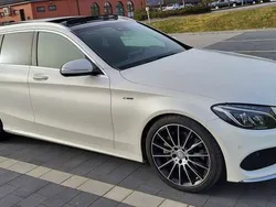 Weiß Gebraucht 2015 Mercedes C400 AMG line Kombi | 24.800 € (Teuer)