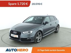 Grau Gebraucht 2016 Audi A3 S-Line Limousine | 18.870 € (Fairer Preis)