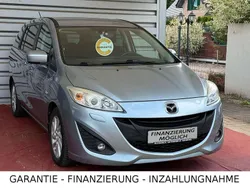 Okeanosblau metallic Gebraucht 2010 Mazda 5 Center-Line Van / Kleinbus | 10.650 €