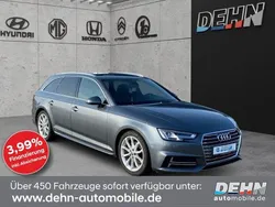 Monsungrau metallic (metallic) Gebraucht 2018 Audi A4 S-Line Kombi | 22.970 € (Fairer Preis)