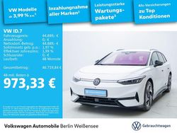 Gletscherweiß metallic Gebraucht 2024 VW ID.7 Pro Limousine | 44.889 € (Fairer Preis)