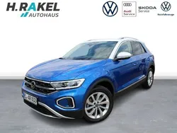 Blau Gebraucht 2022 VW T-Roc Style SUV | 26.450 € (Fairer Preis)