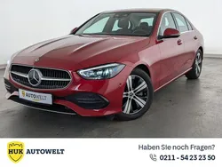 Rot Gebraucht 2023 Mercedes C300 Avantgarde Limousine | 40.460 € (Guter Preis)