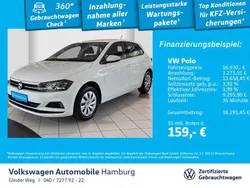 Pure white Gebraucht 2021 VW Polo Comfortline Limousine | 16.930 € (Fairer Preis)