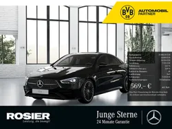 Schwarz / kosmosschwarz Gebraucht 2024 Mercedes CLA180 AMG line Limousine | 37.880 € (Teuer)