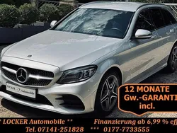 Silber Gebraucht 2020 Mercedes C220 AMG Limousine | 21.880 € (Guter Preis)