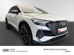 Gletscherweiß metallic Gebraucht 2022 Audi Q4 e-tron Basis SUV | 33.920 € (Etwas zu teuer)