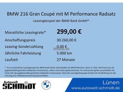 Schwarz Neu 2025 BMW 216 M Performance Coupé | 31.550 €