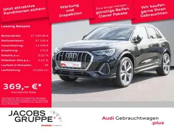 Mythosschwarz metallic Gebraucht 2025 Audi Q3 S-Line SUV | 47.330 € (Fairer Preis)