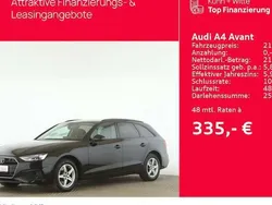 Schwarz Gebraucht 2022 Audi A4 Basis Kombi | 22.549 € (Guter Preis)