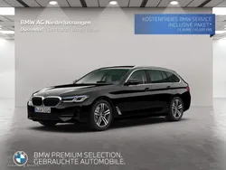 Schwarz Gebraucht 2021 BMW 530 Sport Line Kombi | 35.990 € (Fairer Preis)