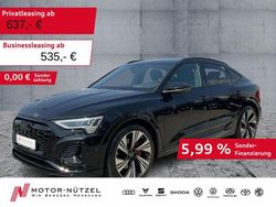 Mythosschwarz metallic Gebraucht 2023 Audi Q8 Sportback e-tron S-Line SUV | 57.950 € (Fairer Preis)