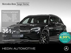 Schwarz Gebraucht 2021 Mercedes GLC400d AMG Limousine | 42.870 € (Guter Preis)