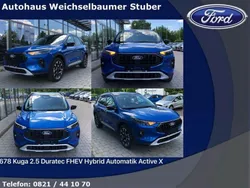 Blau Gebraucht 2024 Ford Kuga Active X SUV | 35.900 € (Guter Preis)