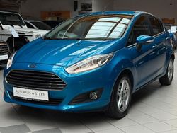 Blau Gebraucht 2015 Ford Fiesta Titanium Kleinwagen | 9.490 € (Etwas zu teuer)