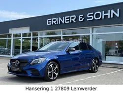 Blau Gebraucht 2020 Mercedes C200 AMG Limousine | 27.450 € (Fairer Preis)