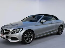Silber Gebraucht 2017 Mercedes C220 Edition Cabrio | 26.390 € (Etwas zu teuer)