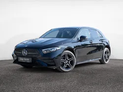 Schwarz metalliclack kosmosschwarz Gebraucht 2023 Mercedes A250 AMG Limousine | 35.880 € (Etwas zu teuer)