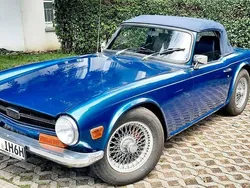 Blau Gebraucht 1969 Triumph TR6 Cabrio | 25.500 €