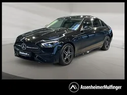 Schwarz Gebraucht 2024 Mercedes C300 AMG Limousine | 51.376 € (Etwas zu teuer)