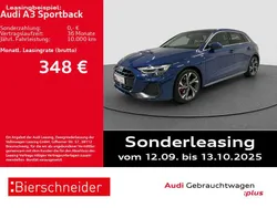 Ascariblau metallic Gebraucht 2025 Audi A3 S-Line Limousine | 40.450 € (Fairer Preis)