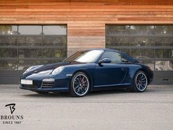 Dunkelblau Gebraucht 2011 Porsche 997 Cabrio | 87.997 €
