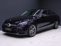 Unilack schwarz Gebraucht 2021 Mercedes C180 AMG Limousine | 27.470 € (Fairer Preis)