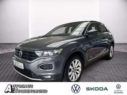 Indiumgrau metallic schwarz Gebraucht 2021 VW T-Roc Sport SUV | 23.889 € (Fairer Preis)
