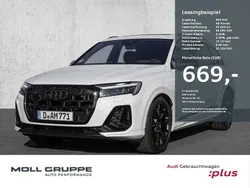 Gletscherweiss metallic Gebraucht 2025 Audi Q7 S-Line SUV | 79.990 € (Superpreis)