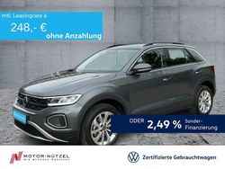 Indiumgrau metallic Gebraucht 2024 VW T-Roc Life SUV | 22.650 € (Guter Preis)