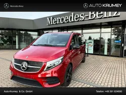 Rot Gebraucht 2022 Mercedes V300 Avantgarde Van / Kleinbus | 66.500 € (Teuer)