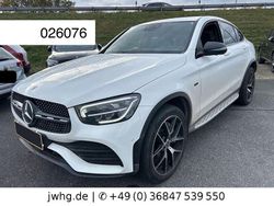 Polarweiss Gebraucht 2021 Mercedes GLC300e AMG Coupé | 43.450 € (Guter Preis)
