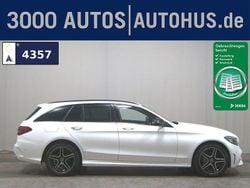 Weiß Gebraucht 2019 Mercedes C200 AMG line Kombi | 20.980 € (Guter Preis)