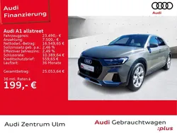 Chronosgrau metallic (metallic) Gebraucht 2024 Audi A1 Basis Kleinwagen | 23.490 € (Guter Preis)