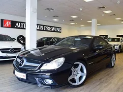Obsidianschwarz Gebraucht 2009 Mercedes SL350 AMG Cabrio | 26.980 € (Teuer)