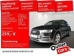 Mythosschwarz metallic Gebraucht 2018 Audi Q3 Design SUV | 18.220 € (Guter Preis)