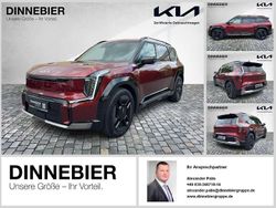 Flare red metallic Gebraucht 2025 Kia EV9 GT-Line SUV | 75.395 € (Teuer)