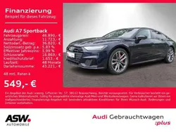 Firmamentblau metallic Gebraucht 2020 Audi A7 S-Line Kleinwagen | 46.890 € (Fairer Preis)