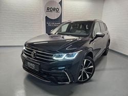 Schwarz Gebraucht 2022 VW Tiguan Allspace R-line SUV | 23.950 € (Fairer Preis)