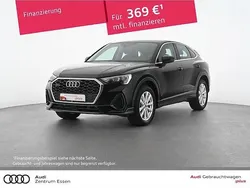 Mythosschwarz metallic Gebraucht 2022 Audi Q3 Sportback Design SUV | 33.980 € (Superpreis)